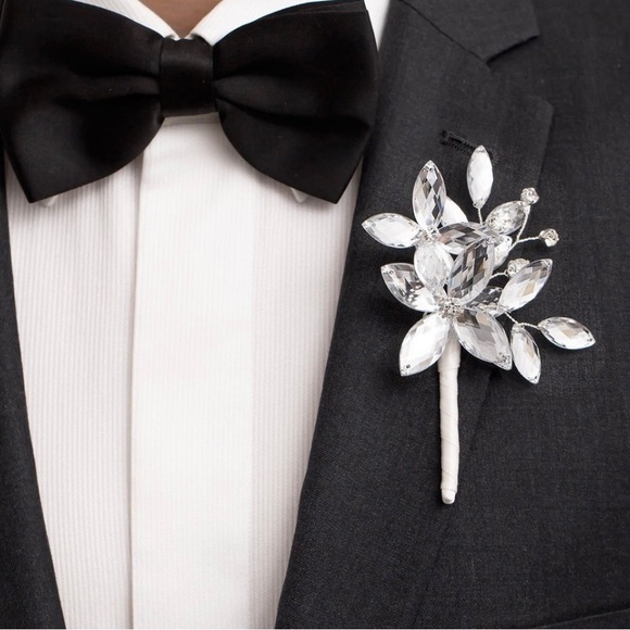 Bridal bouquet & matching boutonnière - Picture 3 of 3